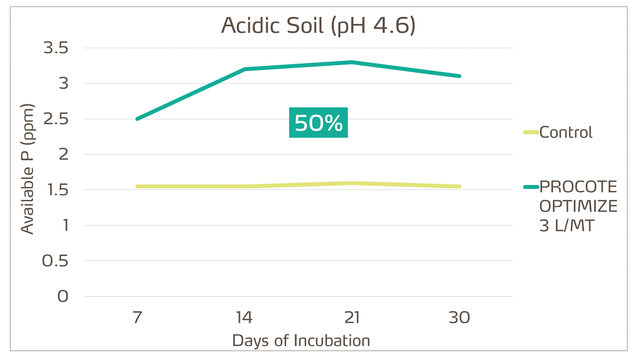 phosphorus liberation on acidic soil