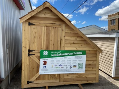 Greenhouse on display at Home Hardware